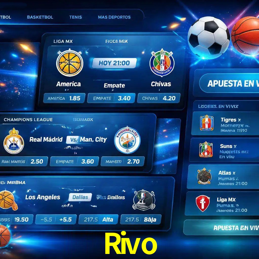 Mercados de apuestas deportivas Rivo para jugadores en México
