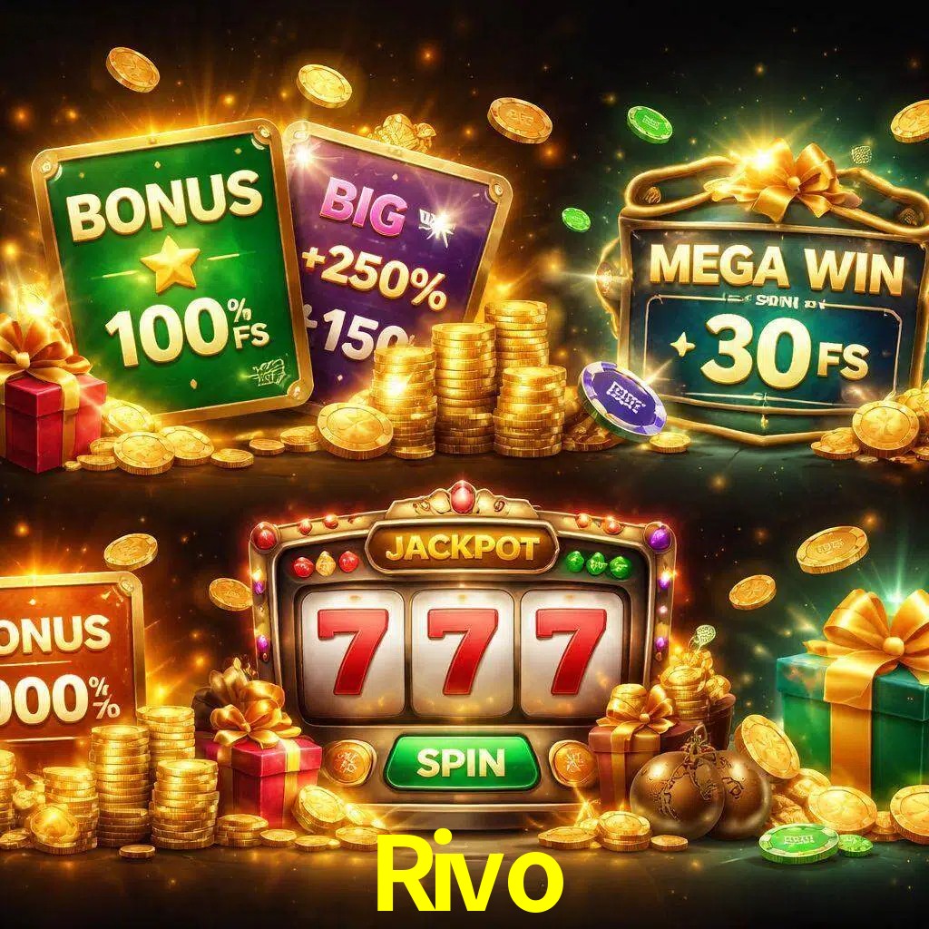 Tipos de bonos Rivo incluyendo recompensas de bienvenida y promociones continuas