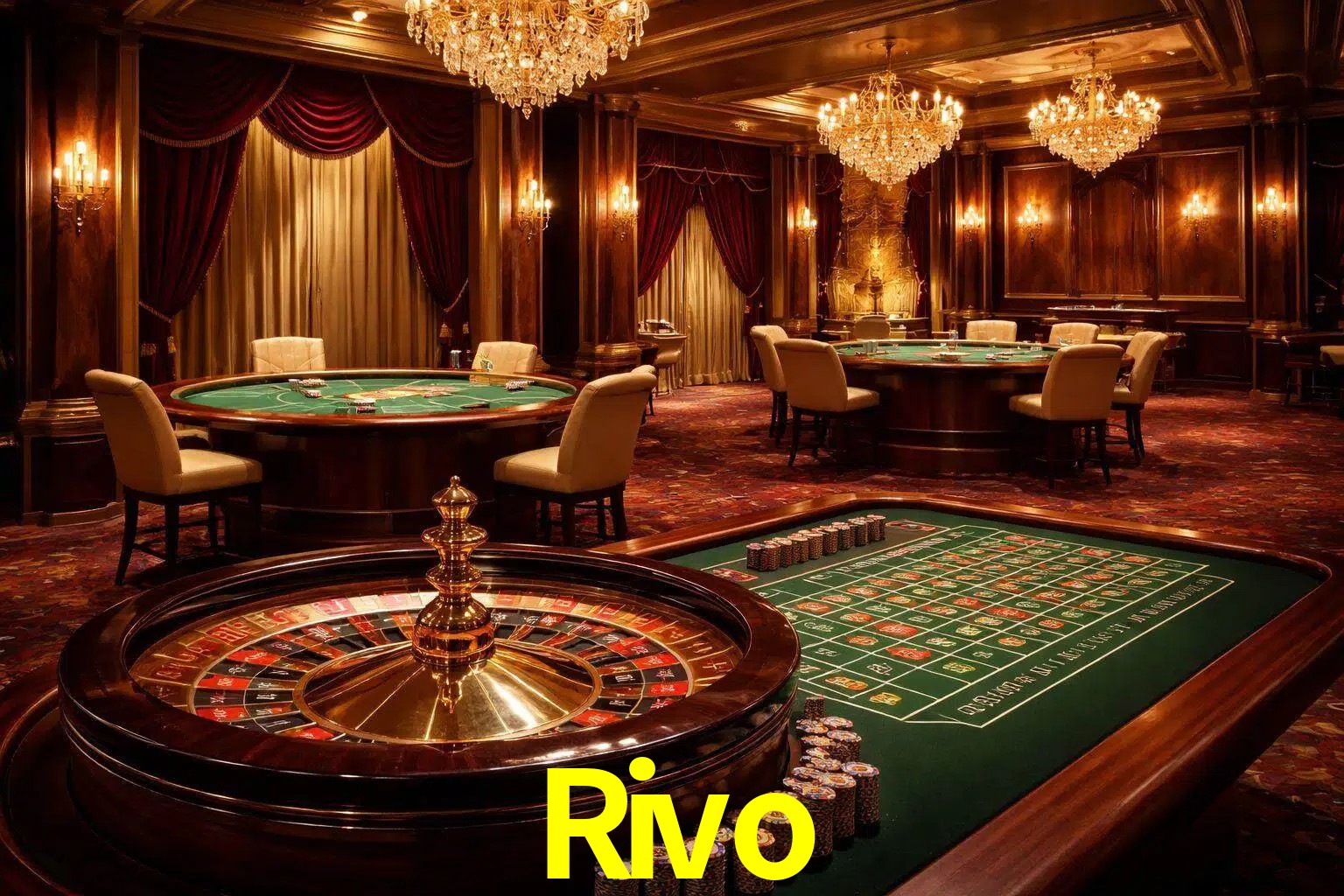 Una escena premium de mesa de casino en vivo con cartas, elementos de ruleta y un ambiente pulido de estudio de transmisión.